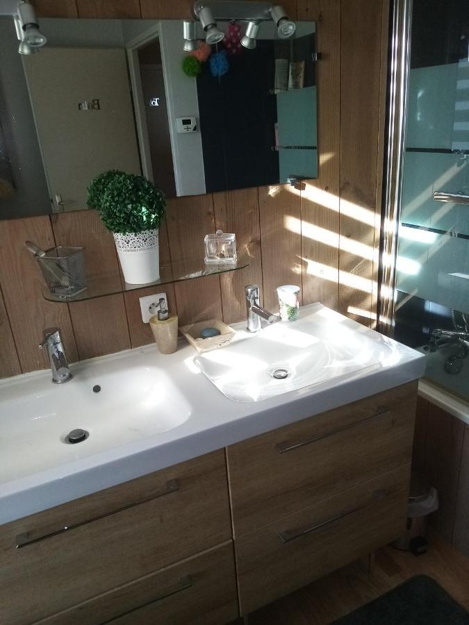 Chambre Dans Jolie Maison Avec Jardin Au Calme 巴约讷 外观 照片